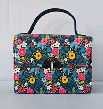 RARE Ruby Shoo Malibu Handbag in Blue Botanics IMMACULATE & GORGEOUS BAG