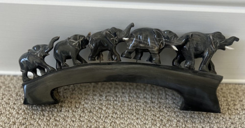 Ebony wood carving - ebony,