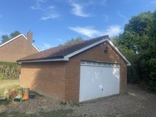 Garage door and over used - up,