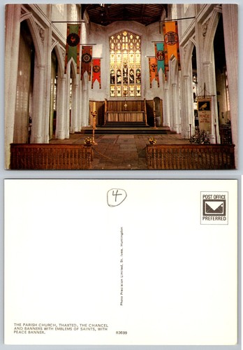 Thaxted parish church chancel - church,