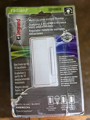 Legrand radiant dimmer switch - legrand,