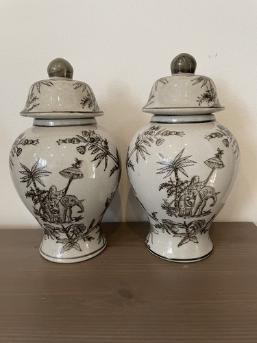 Ginger jar elephant light - jar,