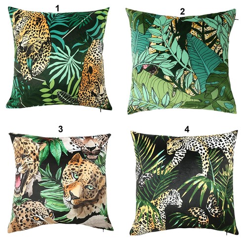 Luxurious leopard velvet - leopard,