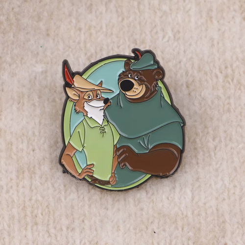Robin hood little - robin, enamel