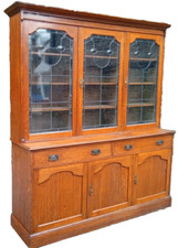Golden Oak Library Bookcase by