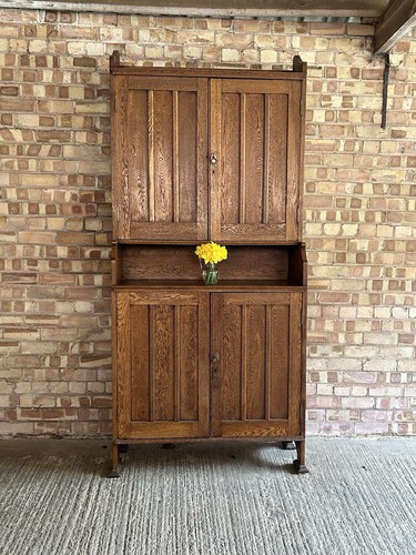 Arts crafts oak - oak, linen
