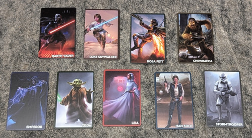 Star wars coin - coin, cards