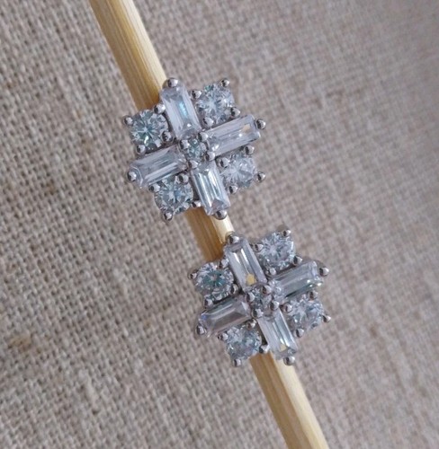Tova diamonique baguette - diamonique, round