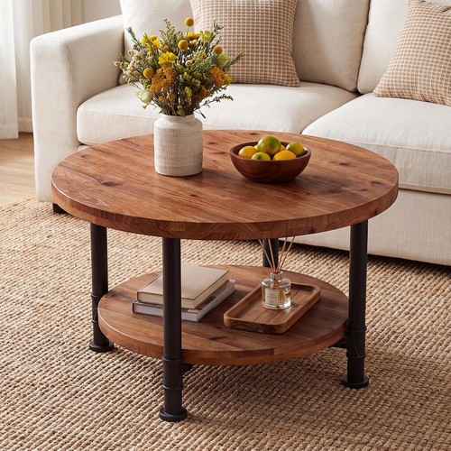 80cm industrial solid wood - industrial,