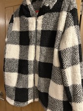 Teddy Bear Fleece Jacket Black