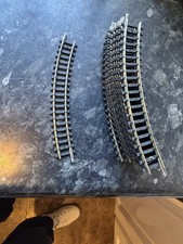 TRIX /MINITRIX `N GAUGE` #14912/4912  (TEN) NICKEL-SILVER CURVES (UNUSED) 