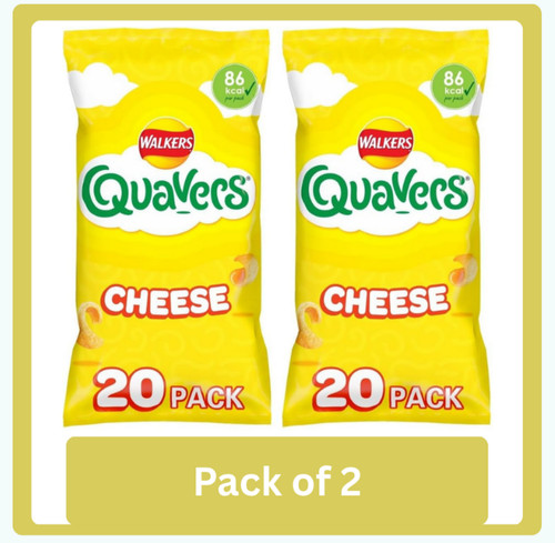 Walkers quavers cheese crisps - walkers,