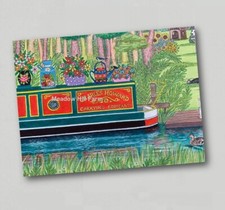 Fridge Magnet Canal Barge Narrow Boat British Waterways (9)