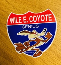 WILE E COYOTE Decal Sticker