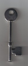  1  KEY BLANK-TYPE B494(L166) SUITABLE CRESCENT/SAFEGUARD/WORRALL MORTICE LOCKS 