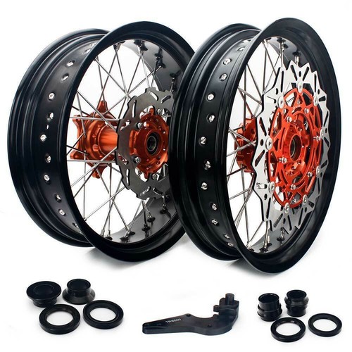 Supermoto wheels disks - 17",
