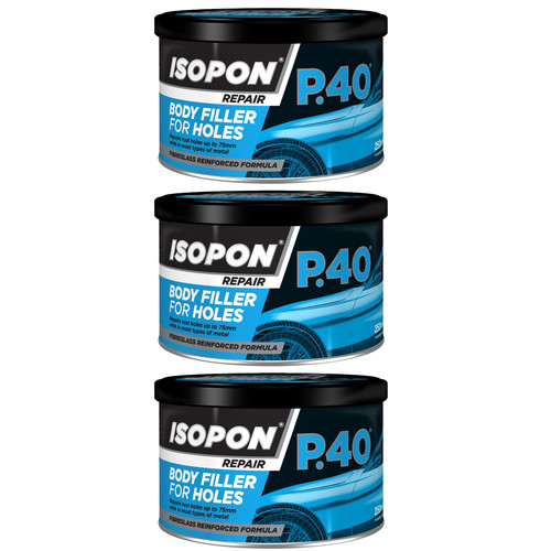 Upol isopon p40 - 3x, metal