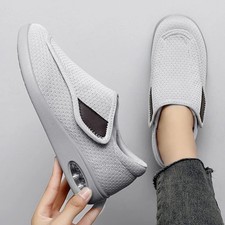 Casual Wide Fit Comfort Shoes Soft Walking Footwear For Swollen Feet Diabetic