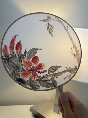Chinese style bamboo hand - hand, fan