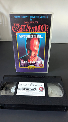 Vipco the savage intruder vhs - vipco,
