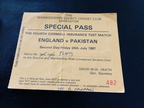 England pakistan test - test, match