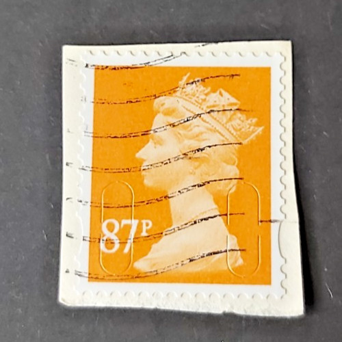 Security machin 87p - machin, stamp