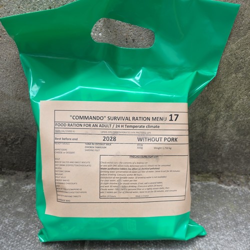 New french menu - 17, commando