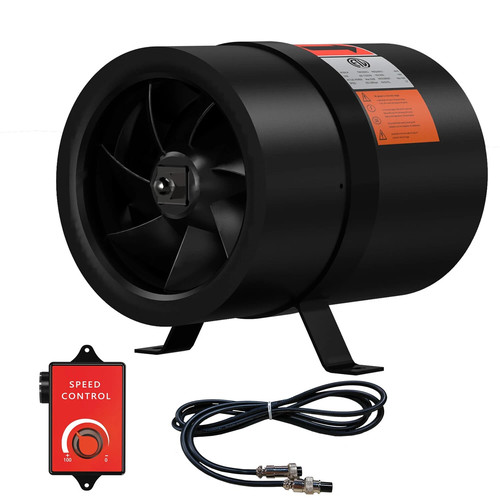 Exhaust fan inline - fan, duct