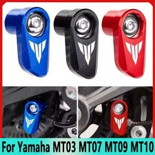 For Yamaha MT03 MT 07 09 10 Front / Rear Wheel ABS Sensor Protection Guard Cover