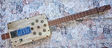 Cigar Box Guitar - Electric/Acoustic - 3 String - Road Worn Relic - CBG style