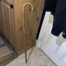 VINTAGE HORSE MEASURE / MEASURING WOODEN  WALKING STICK 