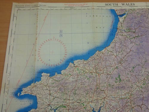 Ww2 raf map south - ww2, (1942)