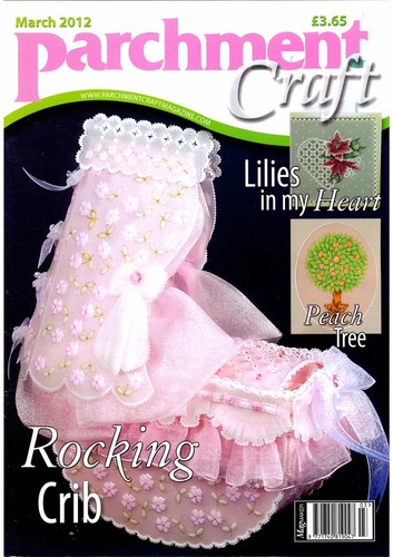 Parchment craft magazine march - parchment,