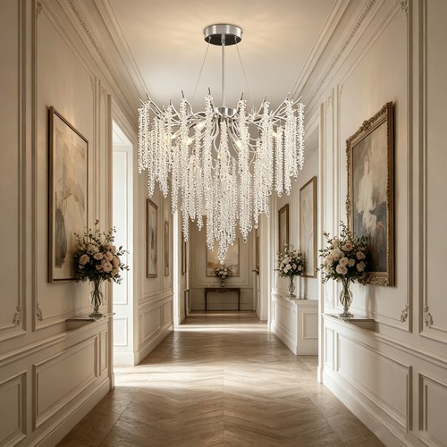 Classic silver crystal led - crystal,