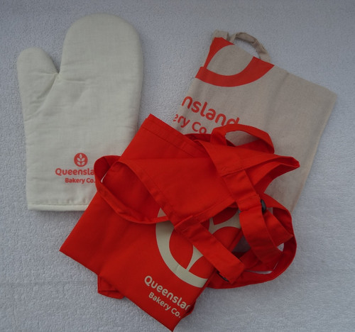 Oven glove apron - oven, glove,