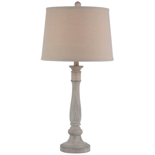 Stella resin table lamp white - stella,