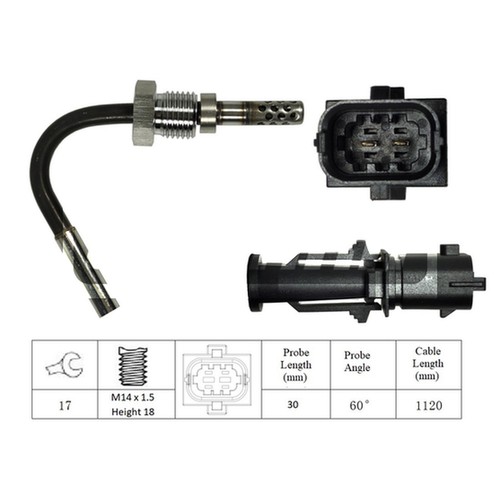 Exhaust temperature sensor - temperature,