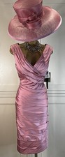 Irresistible UK 14 Pink Dress Wedding Mother Bride Groom Guest Races Party Event