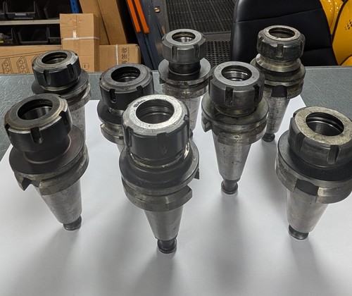 Bt40 er32 collet arbors joblot - arbors,