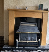 Flavel Renoir Gas Fire With Marble Base And Surround  