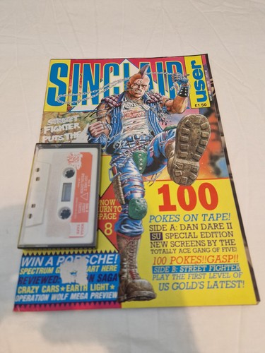 Sinclair user magazine issue - magazine,