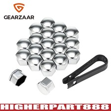 20X 17MM CHROME ALLOY CAR