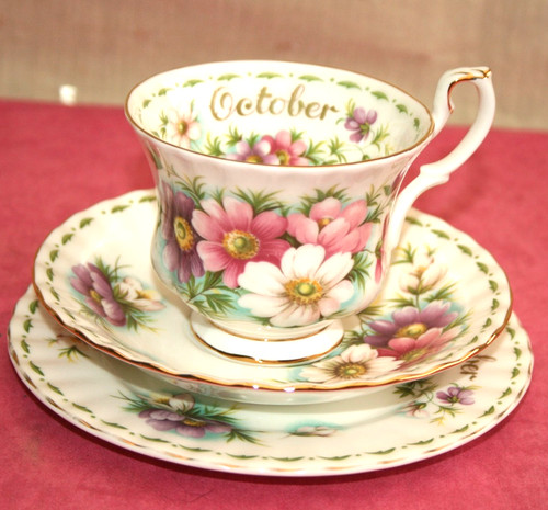 Royal albert october cosmos - royal, october,