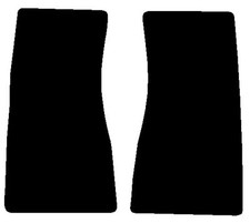 FITS TVR 3000M 1972-1979 BLACK QUALITY TAILORED CAR MATS BY AUTOSTYLE