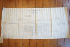 1937 LNER Trent Down Loop Signalling Railway Diagram Track Plan Map 