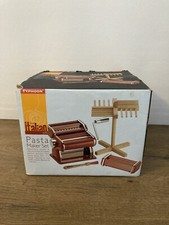 Red The Italian Job Pasta Maker Set by Typhoon Drying Rack Box & Instructions