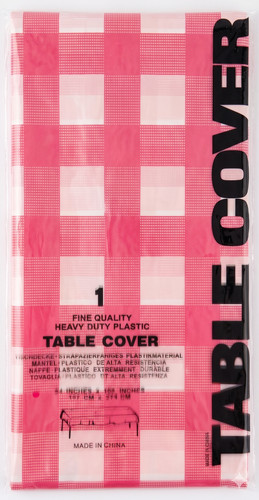 Heavy duty plastic tablecloth - duty,