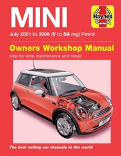 MINI Petrol (July 2001-2006) Haynes Repair Manual