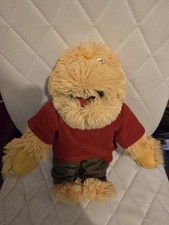 “Feed The Fun” Honey Monster In Red Top Soft Plush Toy 12” Honey Monster Foods