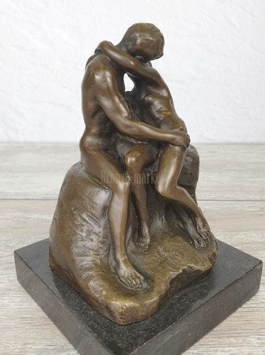 Bronze female sculpture man - bronze,